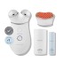 NuFACE Trinity+ Microcurrent Facial Device + LED Red Light Wrinkle Reducer Attachment - FDA Cleared Skin Tightening Device + Microcurrent Gel Activator & Silk Creme NuFACE Trinity+ Microcurrent Facial Device + LED Red Light Wrinkle Reducer Attachment - FDA Cleared Skin Tightening Device + Microcurrent Gel Activator & Silk Creme