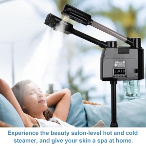 2-in-1 Hot & Cold Digital Facial Steamer